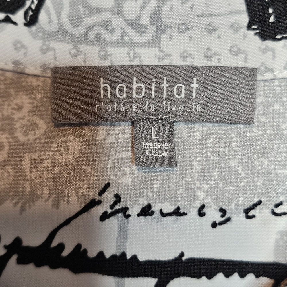 Habitat Paris Print Shirtdress - Picture 10 of 14